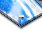 Boat Dock By the Sea Wall Acrylic print