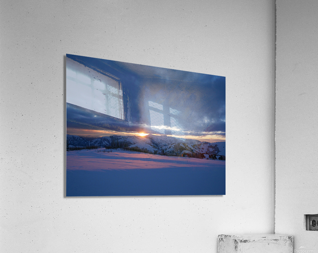 Heavenly Sunset from Eden 2 Acrylic Print