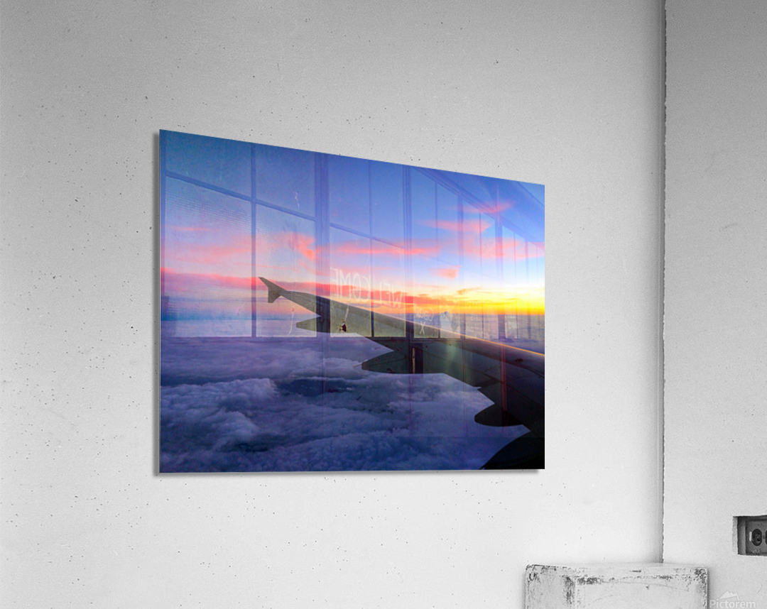 Flying into the Sunset 2 Acrylic Print