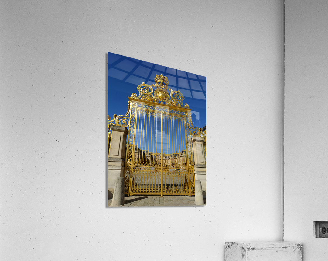 The Palace of Versailles -- Gate to Luxury Acrylic Print