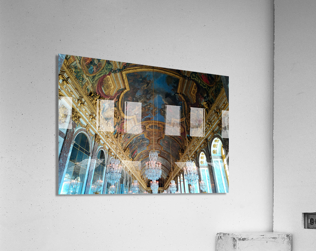 Palace of Versailles -- Hall of Mirrors Acrylic Print