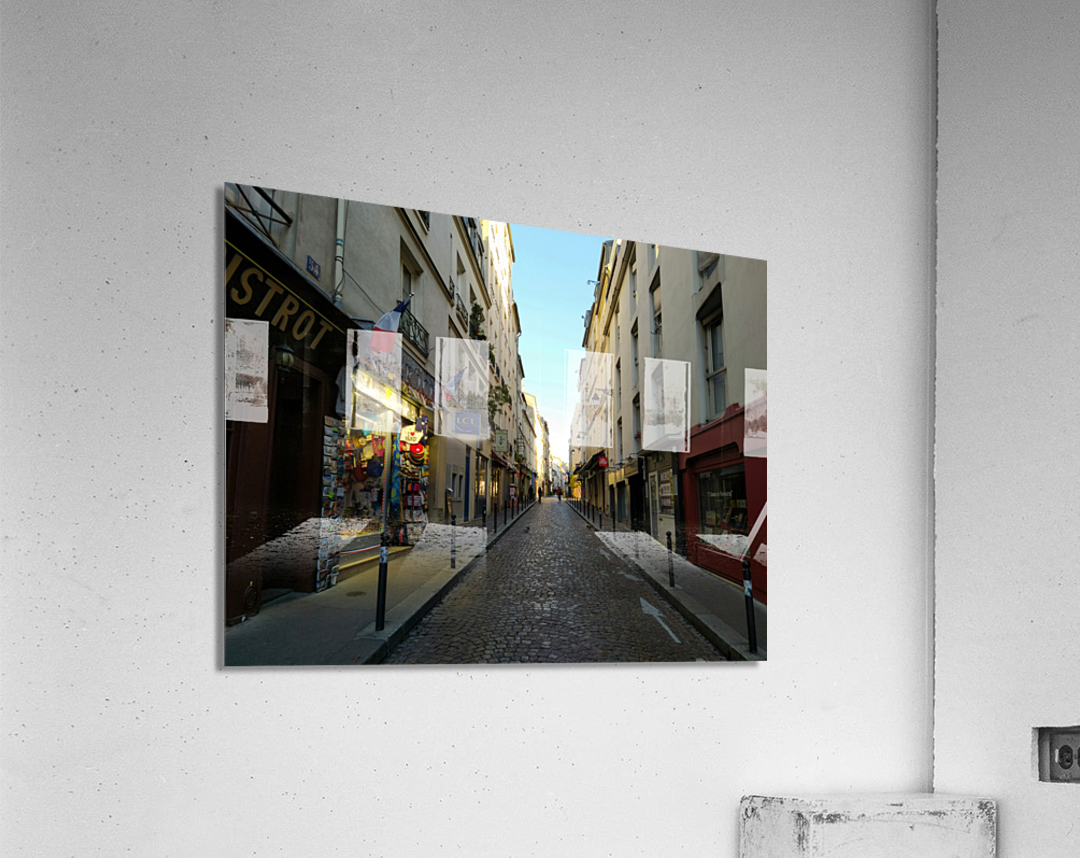 Streets of Paris -- Rue Mouffetard Acrylic Print