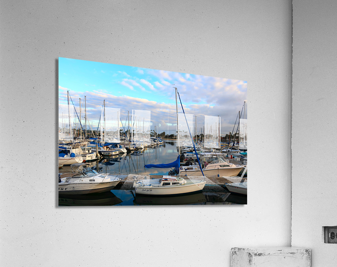 Sea of Boats Acrylic Print