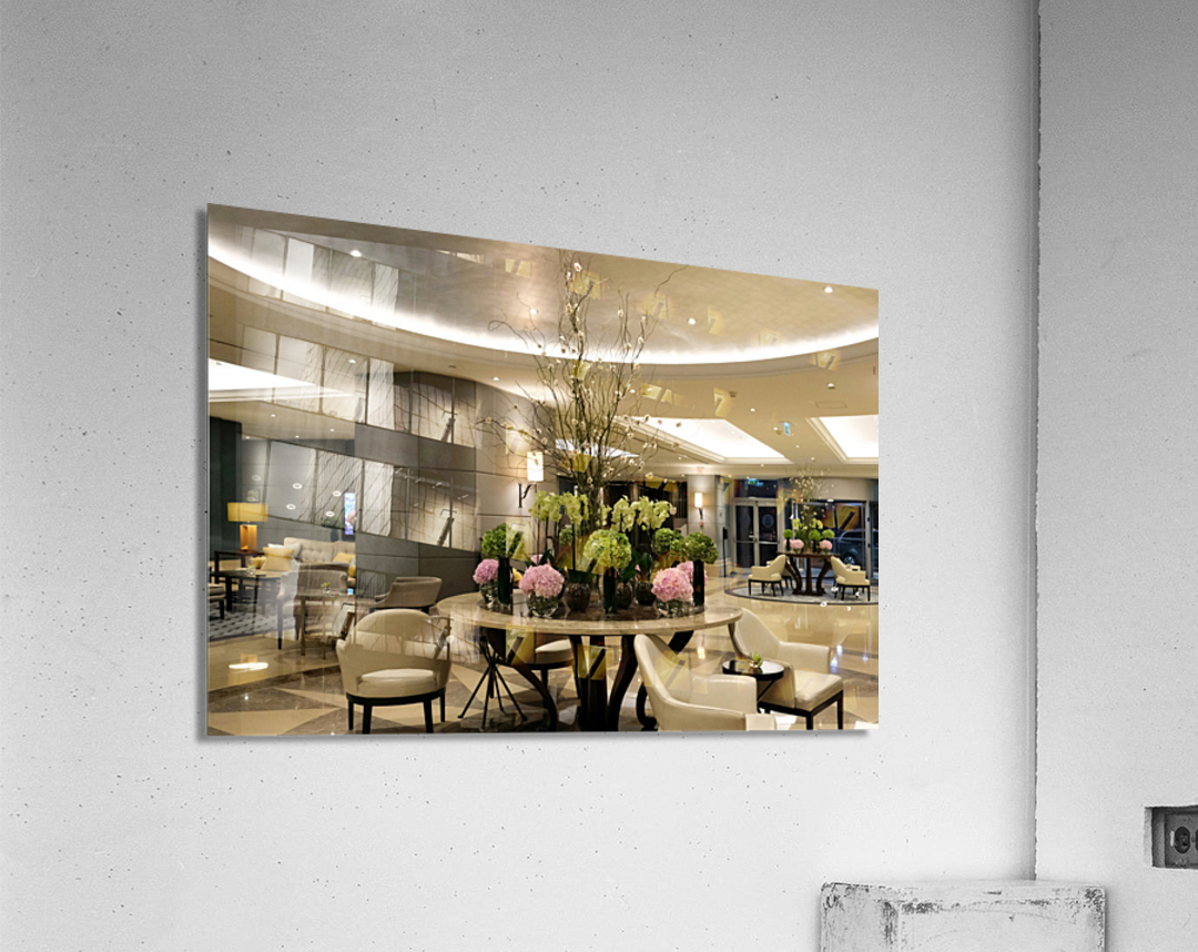 Hotel Lobby Acrylic Print