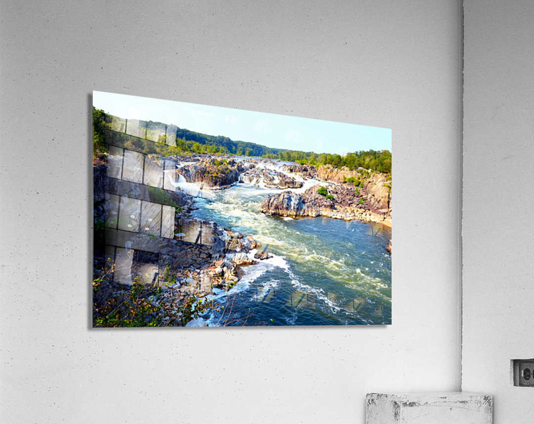Great Falls Park Acrylic Print