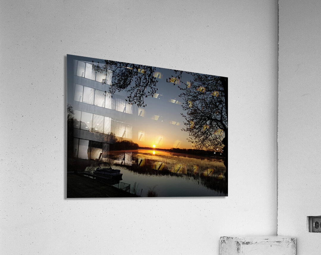 Michigan Morning Sunrise Acrylic Print