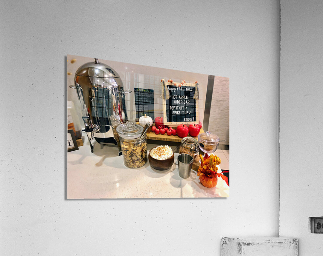 Fall Cider Station Acrylic Print