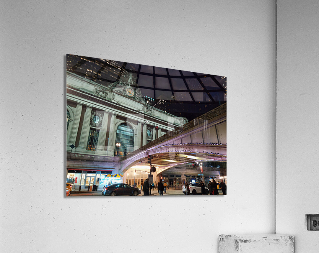 Outside Grand Central Station Acrylic Print