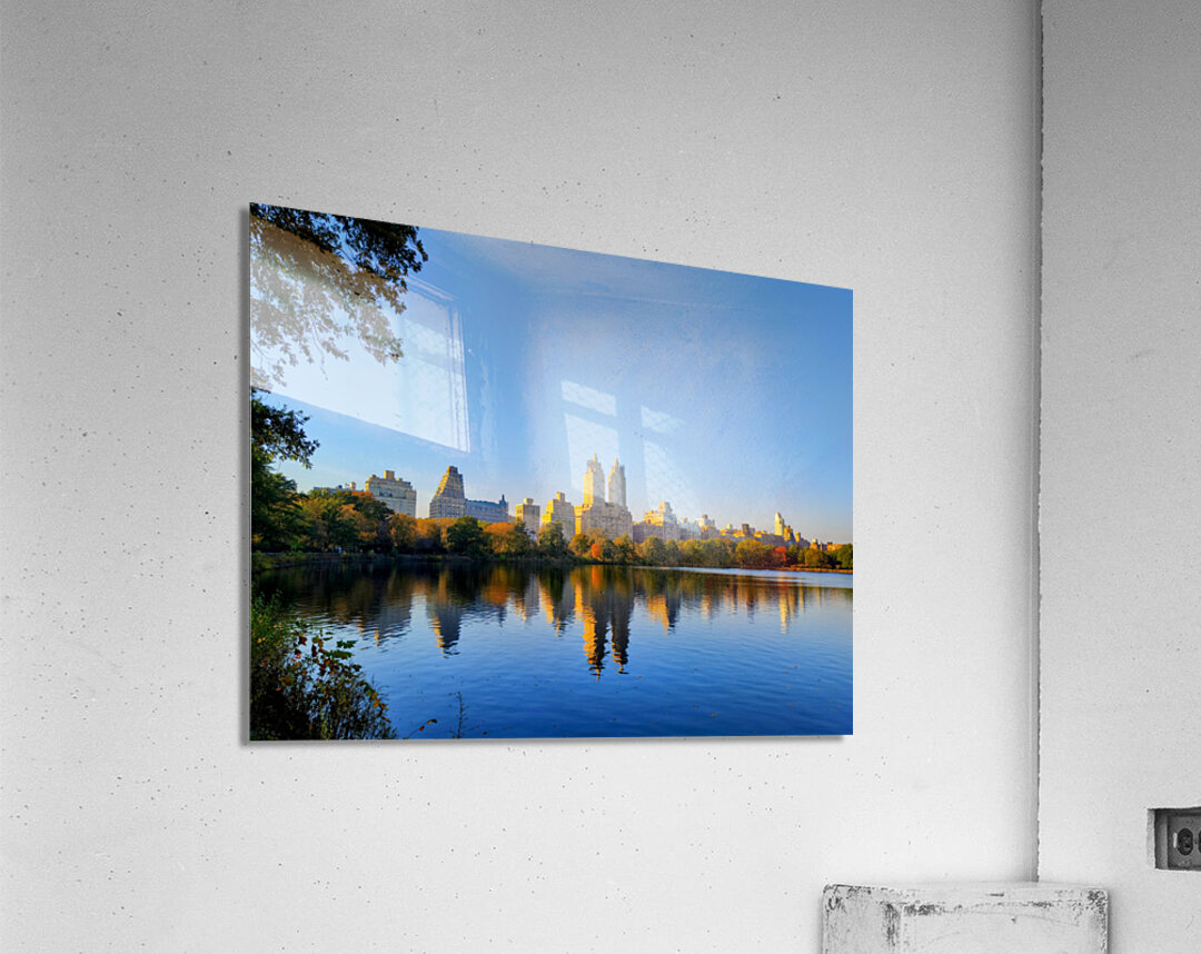 Urban Calm: Central Park View Acrylic Print