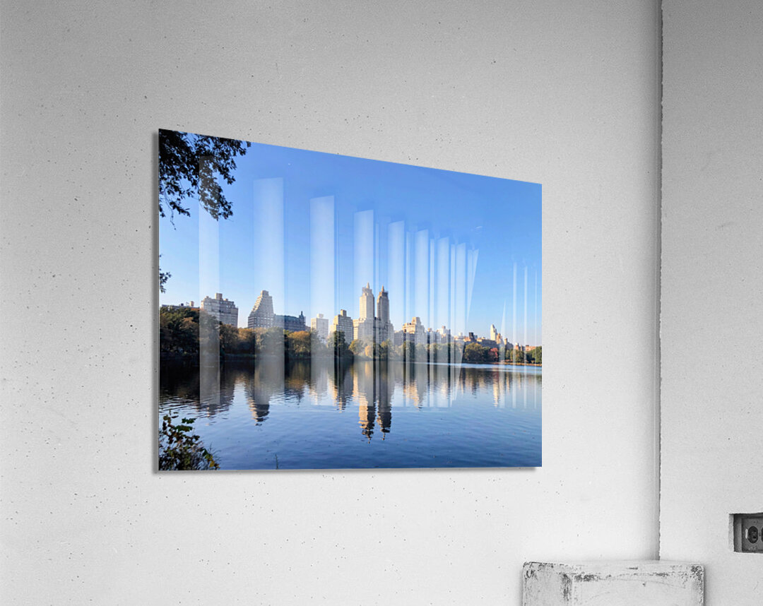 Crisp Reflections – Manhattan Skyline Acrylic Print