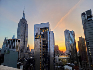 Sunrise Over the City