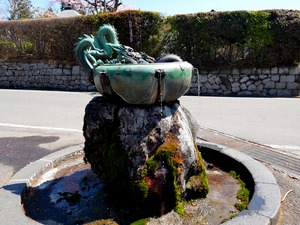 Dragon Bowl Sculpture Water Fountain 2