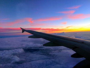 Flying into the Sunset 2