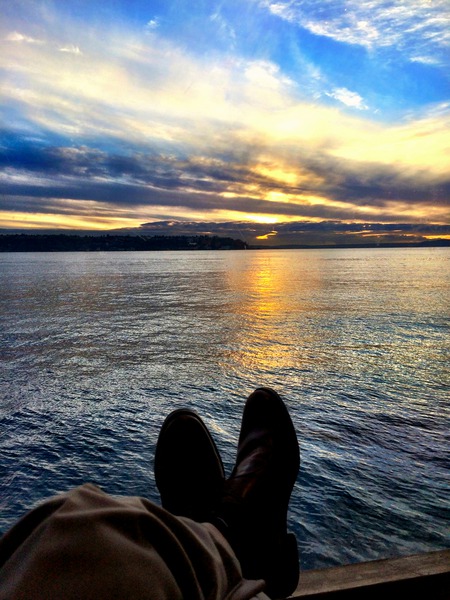 Relaxing Reflections at the Edgewater Print