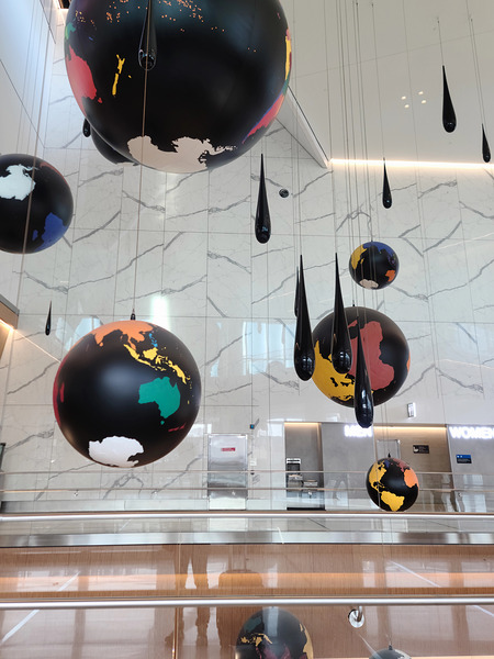 Hanging Worlds - LaGuardia Installation Digital Download