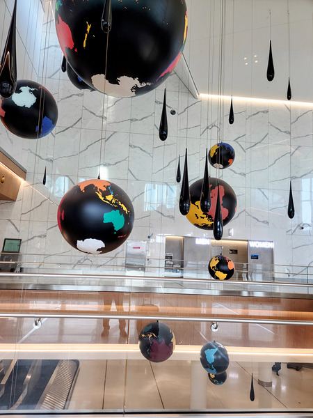 Aerial Drift in La Guardia Airport Print