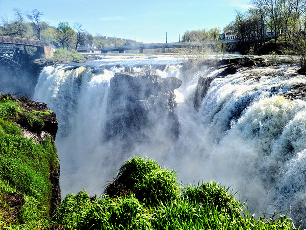 Power in Stillness: The Falls of Paterson NJ Print