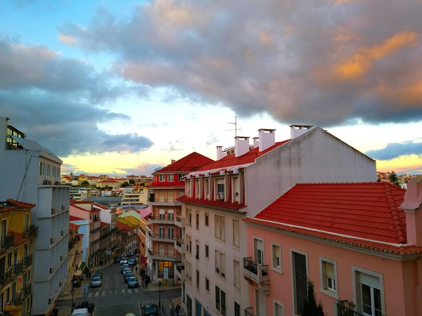 Lisbon Impressionism Print