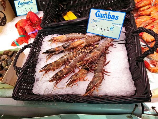 Farmers Market -- Seafood Print
