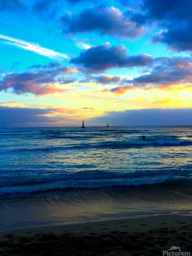 Hawaii Sunrise 2C  Print