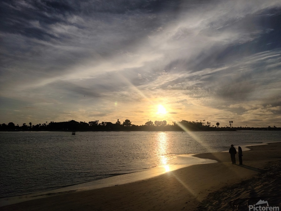 San Diego Sunset: A Horizon for the Mind  Print