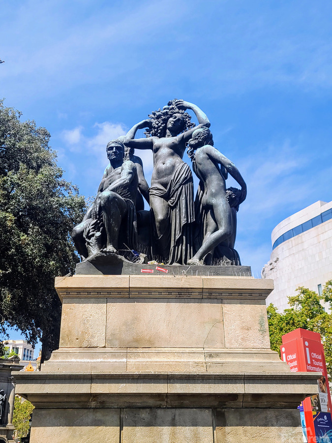 Sculpted Myth Sunlit Truth  Print