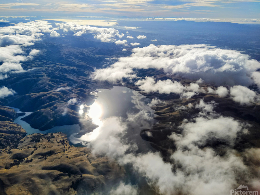 Cloud Reflections Above San Francisco  Print