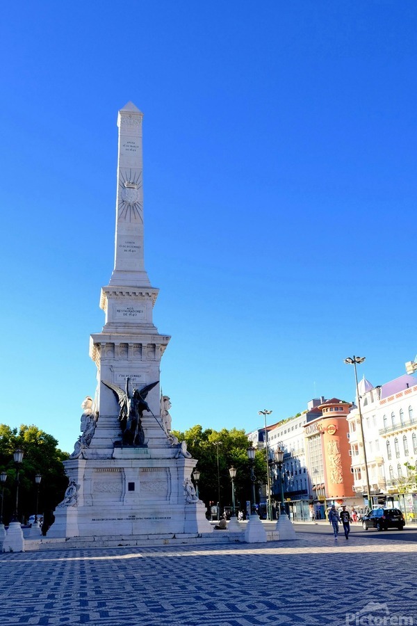 Walking through Lisbon 2B  Print