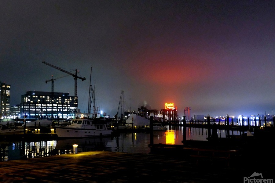 Beautiful Baltimore Harbor 3B  Print