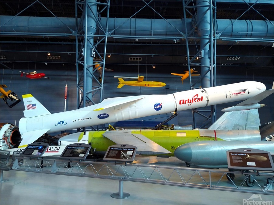 Orbital Sciences Rocket  Print