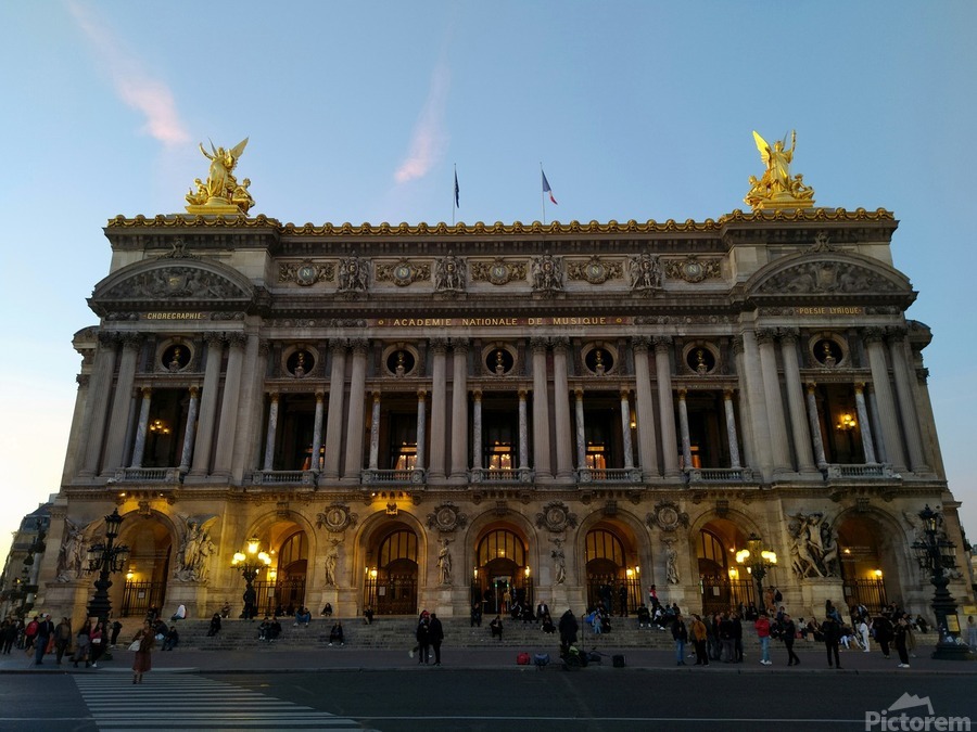 The Palais Garnier  Print