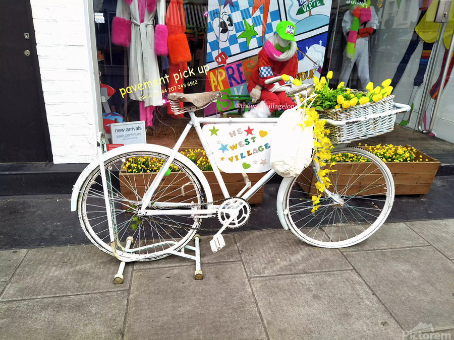 The West Village Bike  Print