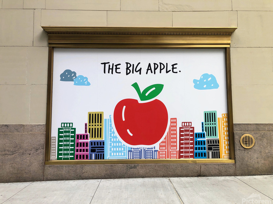 Street Scene: The Big Apple  Print