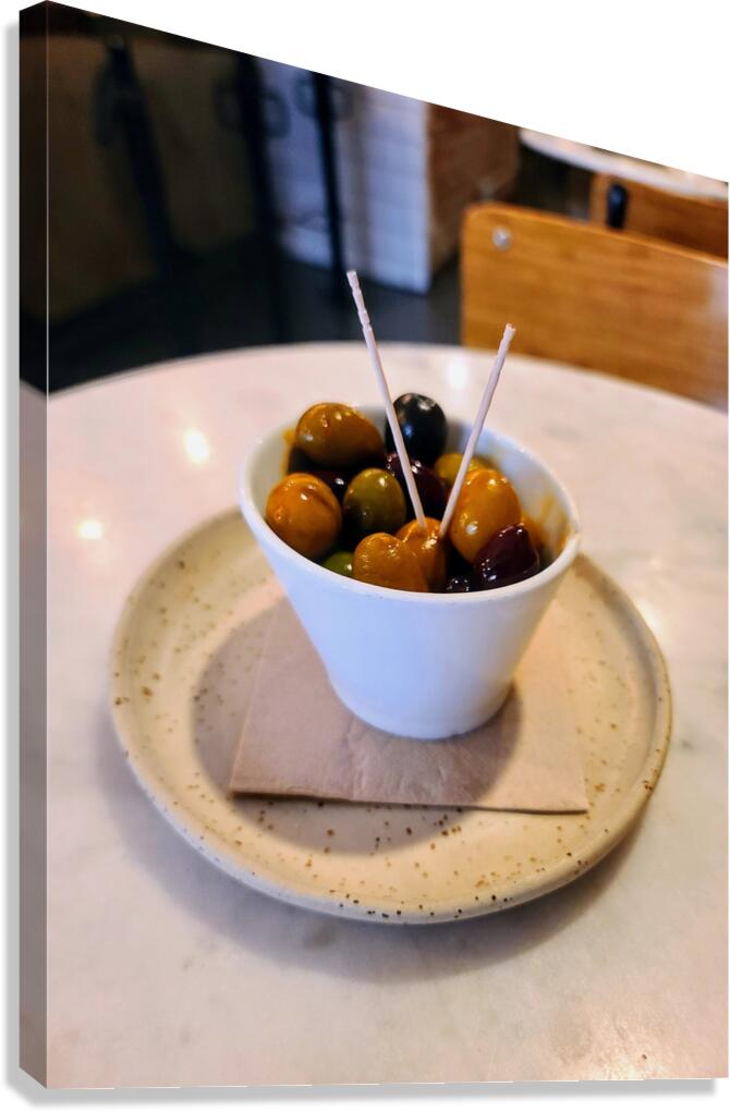 A Study of Texture Time and the Beauty of Waiting Canvas Print