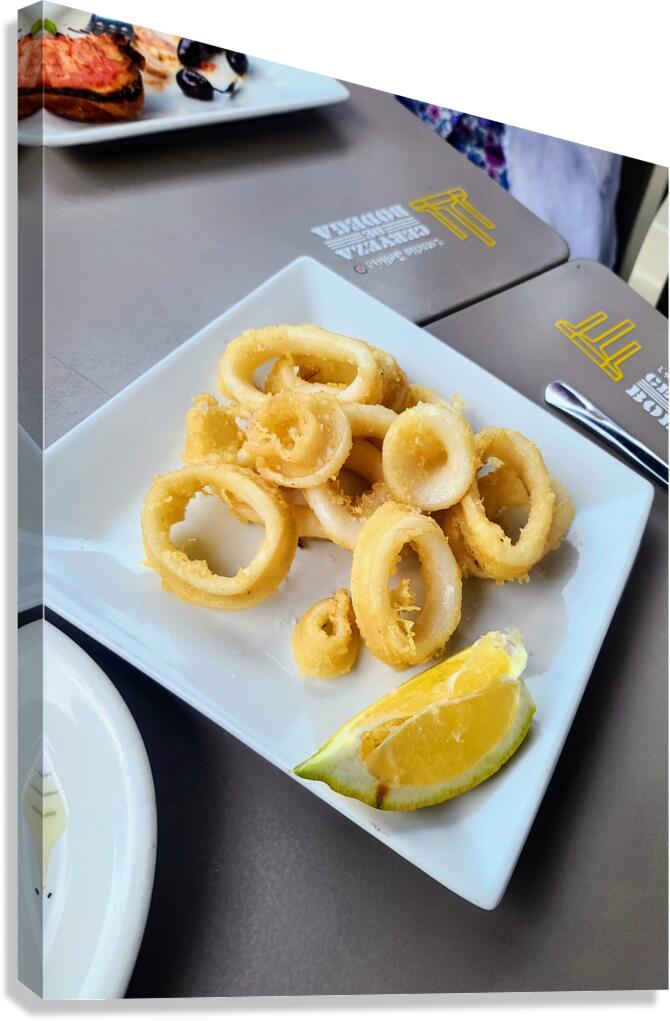 Lemon & Crunch: The Art of Simplicity Canvas Print