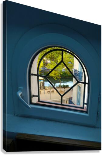 Little Window to the Outside Canvas Print