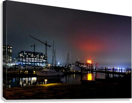 Beautiful Baltimore Harbor 3B Canvas Print