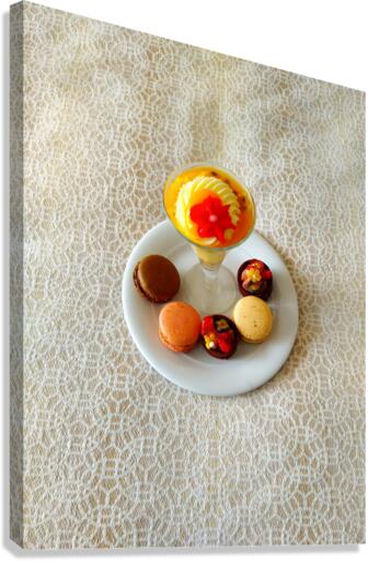Macaron Smiles 3 Canvas Print
