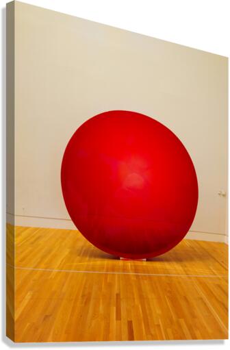 Big Red Dot Canvas Print