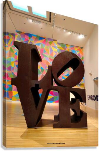 Signs of Love B Canvas Print