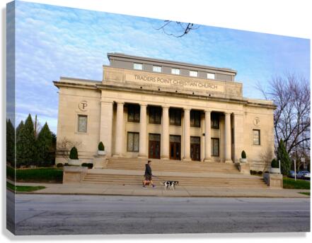 Faith in Stone Canvas Print