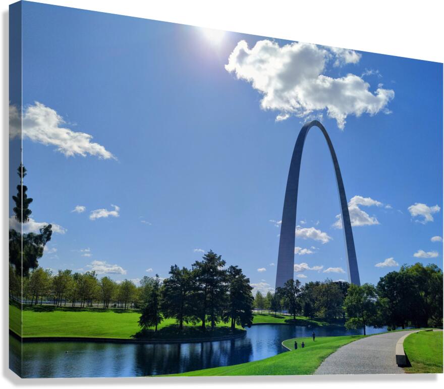 Sky Gateway Canvas Print