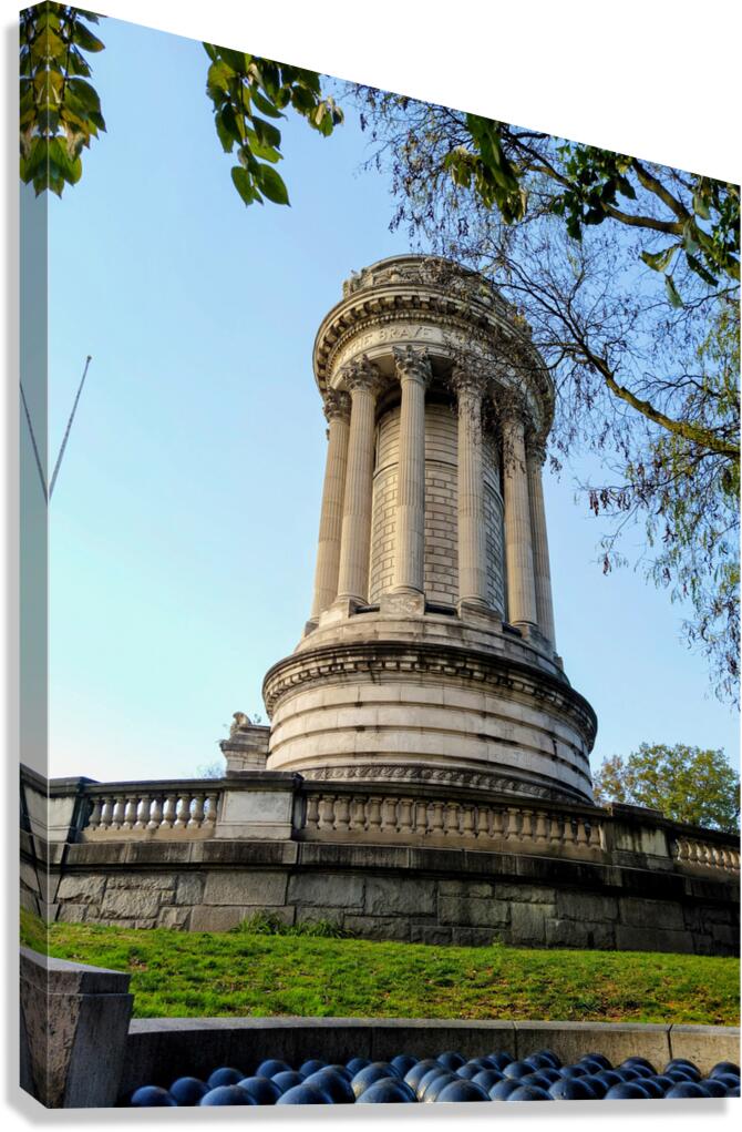 Historic Valor Monument Canvas Print