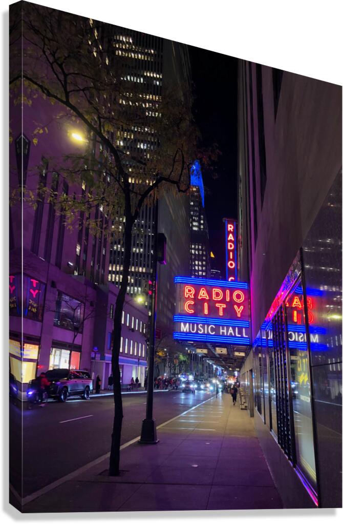 Urban Holiday Magic Canvas Print