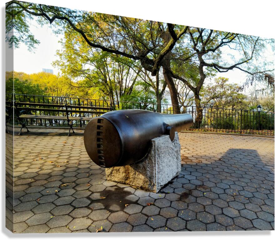 Parkside Cannon Canvas Print