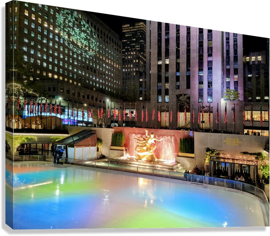 Radiance at Rockefeller  Canvas Print
