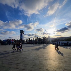 Geometry of Light and Stride