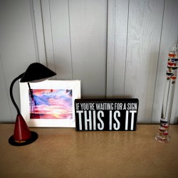  “This is it ” A Moment of Clarity and Motivation