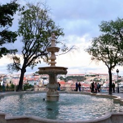 Lisbon Water Fountain 