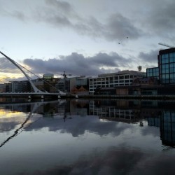 Calm Along River Quay 1